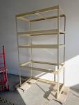 Used Rivet Rack Shelving - Tan - ITEM #:590021 - Img 1 of 3