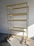 Used Rivet Rack Shelving - Tan - ITEM #:590021 - Img 2 of 3