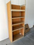 Heavy Duty Rivet Rack Shelving Unit with Wood Sides, 5 Shelves - ITEM #:590022 - Img 1 of 3