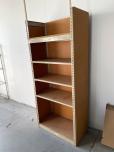 Heavy Duty Rivet Rack Shelving Unit with Wood Sides, 5 Shelves - ITEM #:590022 - Img 2 of 3