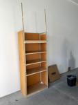 Heavy Duty Rivet Rack Shelving Unit with Wood Sides, 5 Shelves - ITEM #:590022 - Img 3 of 3