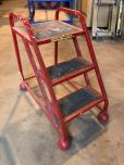 3-step Ladder With Platform On Top - Red Finish - ITEM #:615019 - Thumbnail image 2 of 2
