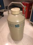 LAB 10 Aluminum Cryogenic Dewar, 10 Liter Capacity - ITEM #:620083 - Img 1 of 4