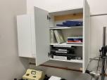 Used White Lab Cabinet For Wall Mount - Casework - ITEM #:625045 - Img 3 of 3