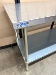 Used GSW Stainless Work Top Table WT-E2496 - ITEM #:625051 - Img 3 of 3