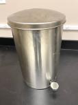 Used Stainless Trash Cans - ITEM #:630004 - Thumbnail image 1 of 4