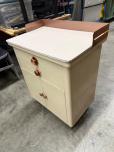 Vintage Metal Medical/Dental Cabinet with Copper Accents - ITEM #:645080 - Img 2 of 5