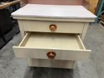 Vintage Metal Medical/Dental Cabinet with Copper Accents - ITEM #:645080 - Img 5 of 5