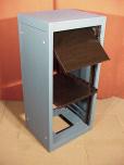 Used Server Rack Enclosure With Rails - Blue - 24U - ITEM #:665014 - Img 1 of 2