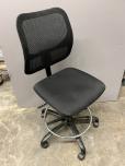 Uline Mesh Back Adjustable Drafting Stool / Work Chair - ITEM #:705054 - Img 1 of 4