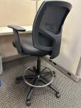 Uline Mesh Back Drafting Stool with Adjustable Arms - ITEM #:705056 - Img 3 of 4