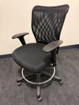 Allseating 78019 Series Mesh Back Drafting Stool / Tech Chair - ITEM #:705062 - Img 2 of 5