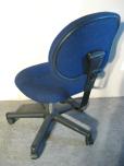 ESD tech chair with blue fabric and black trim - ITEM #:710022 - Thumbnail image 2 of 2