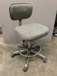 Bevco 8550 ESD Anti-Static Drafting Chair, Grey Fabric - ITEM #:710031 - Img 1 of 5