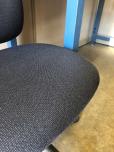 Used ESD Tech Chair - Blue Fabric - Black Frame - ITEM #:710032 - Img 4 of 6