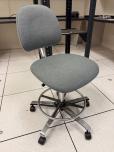 Gray Fabric ESD Anti-Static Tech Drafting Chair - ITEM #:710033 - Img 1 of 4