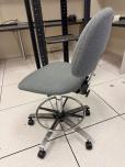 Gray Fabric ESD Anti-Static Tech Drafting Chair - ITEM #:710033 - Img 3 of 4