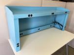 Blue Metal Workbench Overhead Shelf with Power Outlets 48"W - ITEM #:720040 - Img 4 of 5