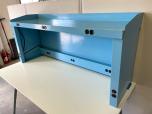 Blue Metal Workbench Overhead Shelf with Power Outlets 48"W - ITEM #:720040 - Img 5 of 5