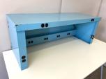 Used Overhead Shelves For Workbenches - Blue Finish - ITEM #:720040 - Img 1 of 5