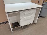 Used Industrial Laborum Lab Workbench w/ Sliding Cabinet & Services - ITEM #:720053 - Img 3 of 15