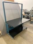 60"W Mobile Lab Bench w/ Epoxy Resin Top & Lower Shelf - ITEM #:720054 - Img 2 of 4