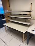 72"W Workbench with Shelves and Power Strips - ITEM #:720056 - Img 2 of 5