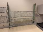 96" ESD Anti-Static Double Workbench with Shelving & Pedestals - ITEM #:725016 - Img 5 of 10