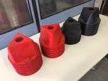 Used Used Magnetic Hats - Red Hats And Black Hats 