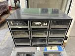 Used Parts Cabinet With Nine Bins - ITEM #:745067 - Img 2 of 3