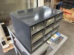 Used Parts Cabinet With Nine Bins - ITEM #:745067 - Img 3 of 3