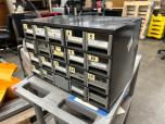 Used Parts Cabinet With Twenty Drawers - ITEM #:745069 - Img 2 of 4