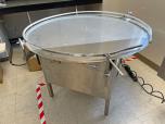 Used Stainless Accumulating Rotary Table - 48" - ITEM #:745073 - Img 1 of 5