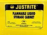 Used Justrite 60 Gallon Flammable Safety Cabinet - ITEM #:780048 - Img 3 of 4