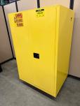 Uline H-2219M-Y 90 Gallon Flammable Liquid Safety Cabinet - ITEM #:780050 - Img 2 of 4