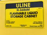 Used Justrite 110 Gallon Flammable Safety Cabinet - ITEM #:780053 - Img 3 of 4