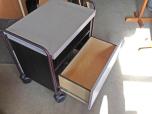 Rolling Cart With File Drawer And Power Cord - ITEM #:815012 - Img 2 of 3