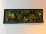 Framed Preserved Moss & Succulent Wall Art - ITEM #:860132 - Img 1 of 2