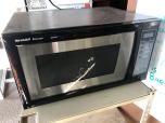Sharp Carousel microwave with black door and stainless trim - ITEM #:880024 - Thumbnail image 2 of 4
