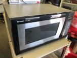Sharp Carousel microwave with black door and stainless trim - ITEM #:880024 - Thumbnail image 3 of 4