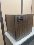 Used GE Compact Mini Refrigerator - Retro Faux Wood Grain - ITEM #:880056 - Img 1 of 5