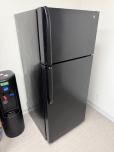 GE Top-Freezer Refrigerator, Black - ITEM #:880059 - Img 1 of 7
