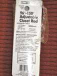 Stanley 96"-150" Adjustable Closet Rod - ITEM #:885078 - Img 2 of 2