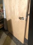 Tall solid core door with light maple finish - door frame - ITEM #:885085 - Img 3 of 3