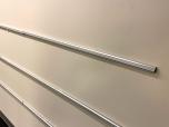 Aluminum Paperwork Hanging Rail, 35-inch - ITEM #:885143 - Img 2 of 3