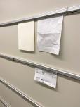 Aluminum Paperwork Hanging Rail, 35-inch - ITEM #:885143 - Img 3 of 3