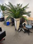 Large 6-Foot Artificial Palm Plant with Decorative Planter and Stand - ITEM #:890032 - Img 1 of 3