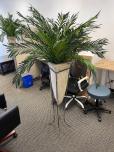 Used Artificial Plant With Pot And Stand - ITEM #:890032 - Img 1 of 3