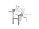 Juvivo DS3 Dual Workstation Standing Desk Frame - Three-Stage, Independent Motors - ITEM #:900007 - Img 2 of 8