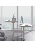 Juvivo DS3 Dual Workstation Standing Desk Frame - Three-Stage, Independent Motors - ITEM #:900007 - Img 3 of 8